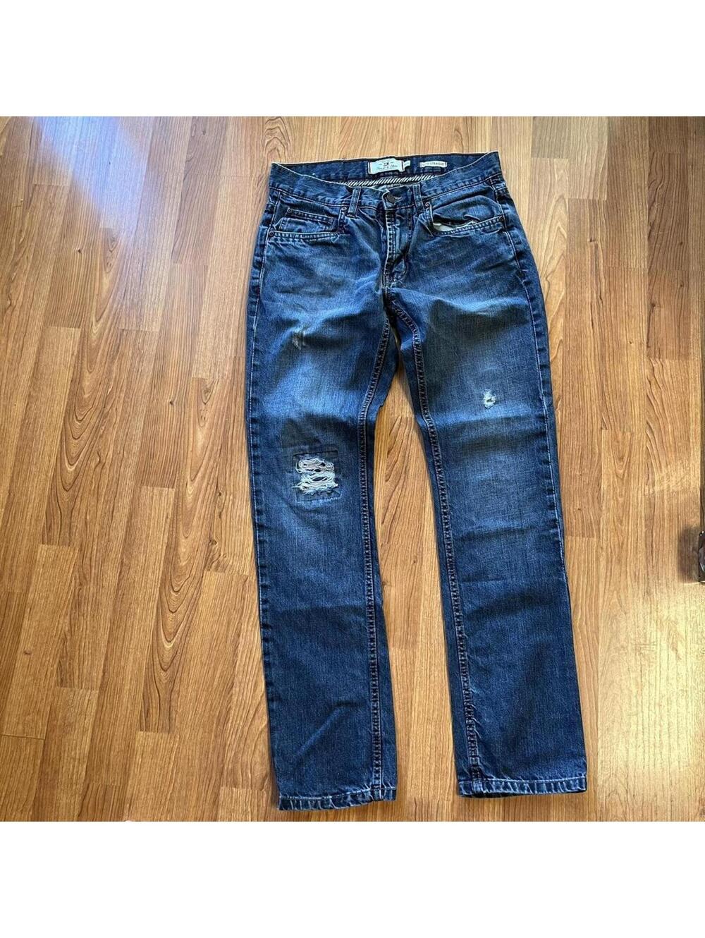 Vintage thread and cloth slim straight jeans